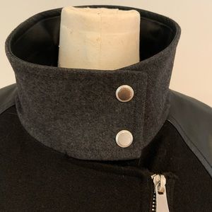 Black wool Andrew Marc Coat